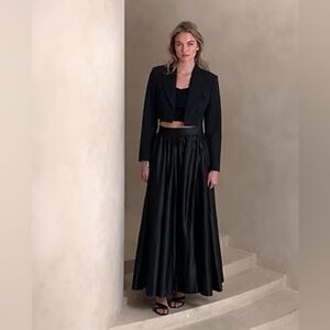 Banana Republic Iris Satin Ball Skirt